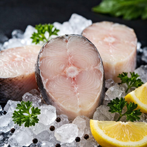 Frozen Russian Blue Hake Fillet Mid-Cut 1kg